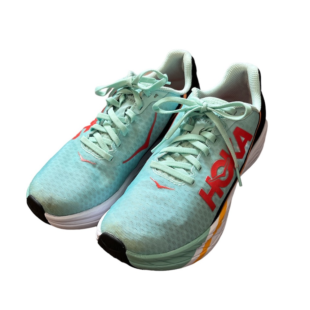 Hoka One One Rocket X Racing Shoes 'Eggshell Blue size W8.5